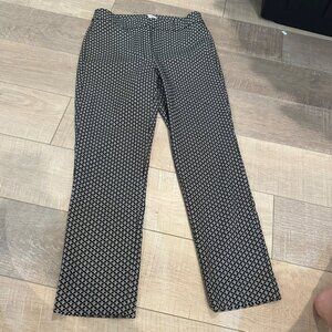 WHITE HOUSE BLACK MARKET WOMENS SIZE 8 BLACK DRESS PANTS